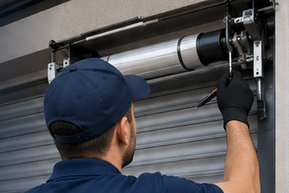 Başakşehir kepenk sisteminde teknik kontrol yapan ProKepenk teknisyeni
